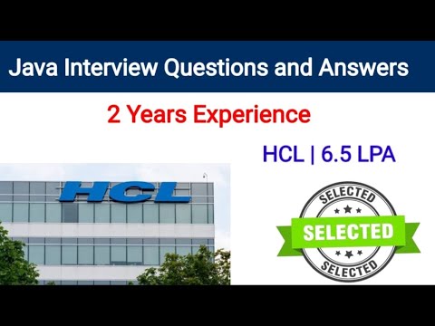 HCL Java Interview