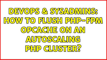 DevOps & SysAdmins: How to flush PHP-FPM OpCache on an autoscaling PHP cluster?