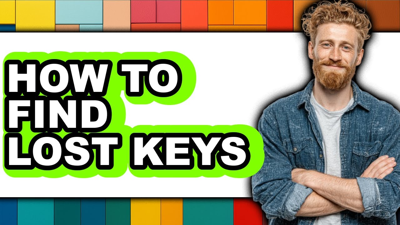 How to Find Lost Keys - Step by Step - YouTube
