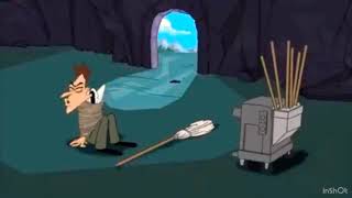 Dr doofenshmirtz: Curse you Perry the platypus!!!