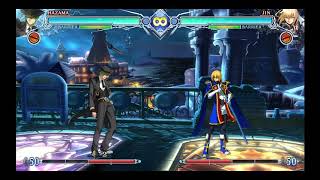 BBCF2 Hazama Command grab and normal throw combos