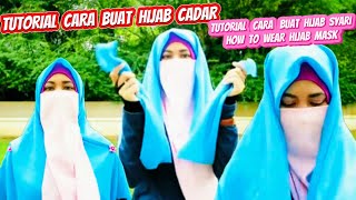 Cara Buat Cadar Hijab Tutorial Hijab Cadar