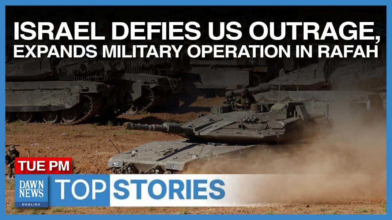 Top News Stories: Israel Against US - Military Operation In Gaza Going On | Dawn News English