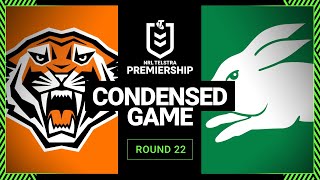 NRL 2023 | Wests Tigers v South Sydney Rabbitohs | Condensed Match, Round 22