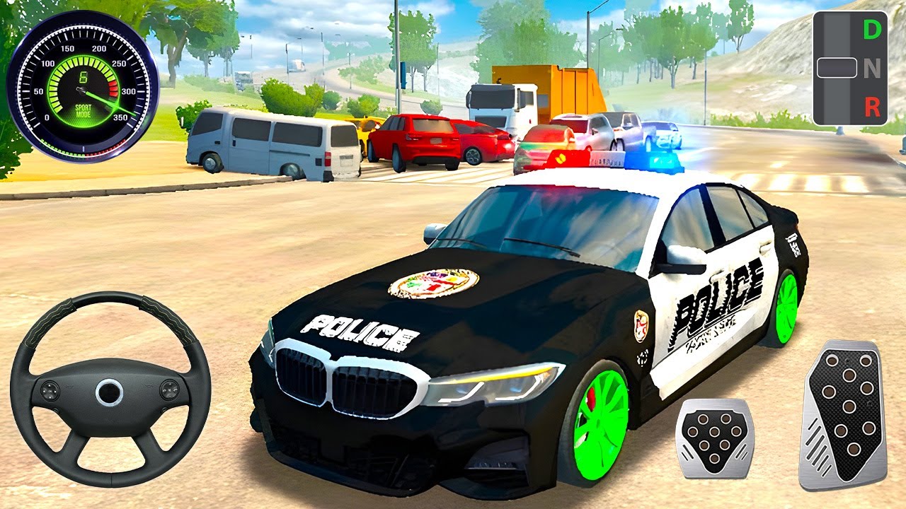 New Police Simulator 2026 – High-Speed Police Car Chase Gameplay With Real Town Mafia Car Game