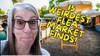 The 15 WEIRDEST Things I Found at the Flea Market in New Jersey