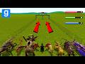 WHO IS THE FASTEST ZOOCHOSIS MONSTERS?! | GARRY'S MOD