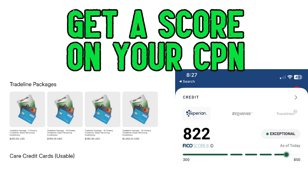 How to get a Credit Score on Your CPN? Tradelinenetwork.com Review