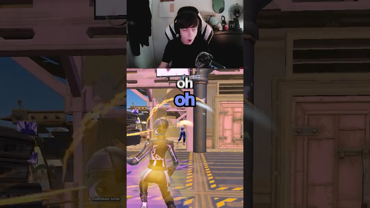 When you LITERALLY die of embarrassment in fortnite #fortnite #gaming #shorts