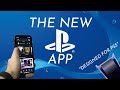 The New PlayStation App - The new redesign for PS5!