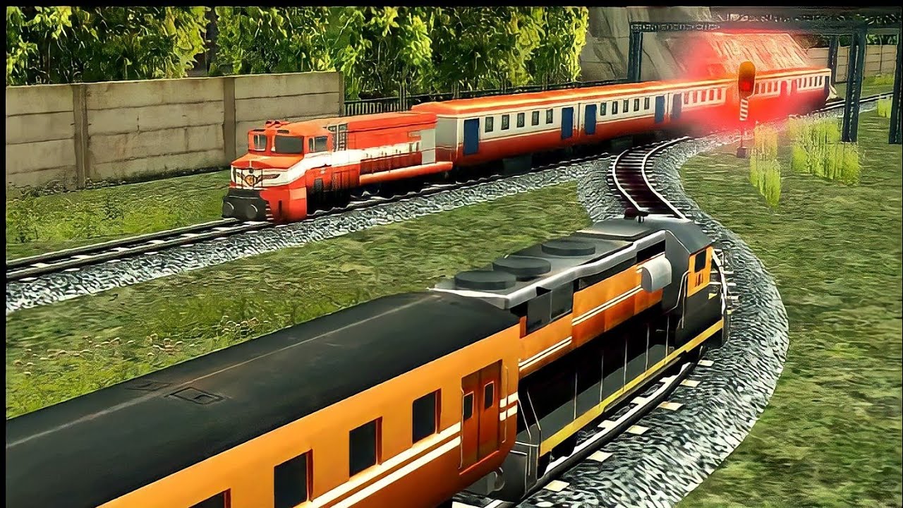 indian train simulator free 2018 Train game 2022 android gameplay