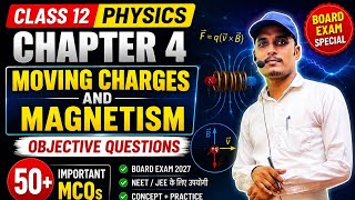 Class 12 Physics Chapter 4 | Moving Charges and Magnetism Objective Questions | MP Wala Ranjeet