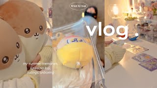 ENG) otaku's summer vlog 🦭🍉┊daily life, lots of otaku activities, unboxing merch, outings + more screenshot 5
