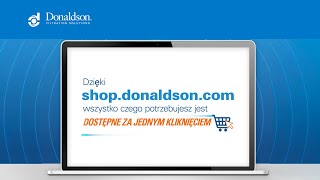 Shop.Donaldson.com - czego państwo potrzebujecie, jest dostępne za jednym kliknięciem!