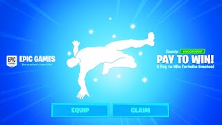 FORTNITE + PAY TO WIN EMOTES = 🤑