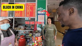 How do chinese people react when they see Blackman speaking fluent Mandarin..