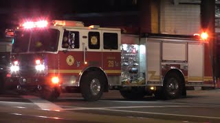 Philadelphia Fire Department Engine 29 Responding X2 9/24/19