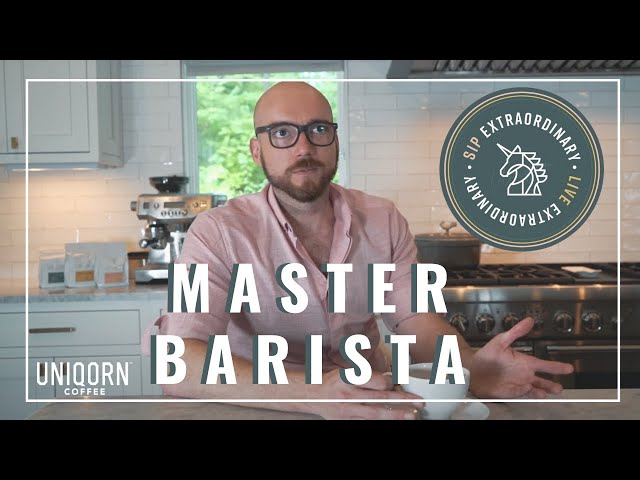Learn the ways of a barista: How to become a barista master