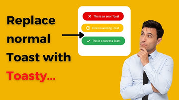 Replace Toast with Toasty (A new Generation Toast) Explained  Part - 2 | AndroidHub