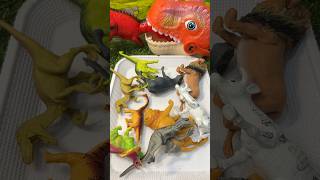 Dinosaur toys collection | satisfying unboxing ASMR video review | T-rex  #asmr #toys #jurassicworld