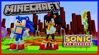 SONIC AND SHADOW PLAYS MINECRAFT SONIC DLC EPISODE 1 BLOCKY ADVENTURE