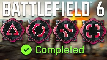 How To Unlock All ELITE BADGES for Each Class in Battlefield 6! (Easy Guide)