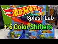3 NEW CARS: Hot Wheel Color Shifters Color Splash Science Lab, color changing action???