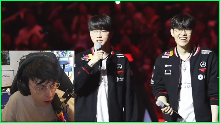Caedrel Reacts To Faker & Oner's Singing Performance