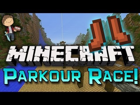 Minecraft: PARKOUR RACING Freedom Jumps w/Mitch & Jerome - Minecraft: PARKOUR RACING Freedom Jumps w/Mitch & Jerome