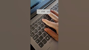 Typing trick | #computer #asmr #pc #typing #tricks