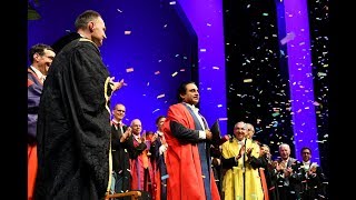 Chancellor Sanjeev Bhaskar Obe Awarded Surprise Honorary Degree From The University Of Sus