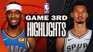 Oklahoma City Thunder Vs San Antonio Spurs Game 3Rd Highlights - Jan 13,2026 Nba