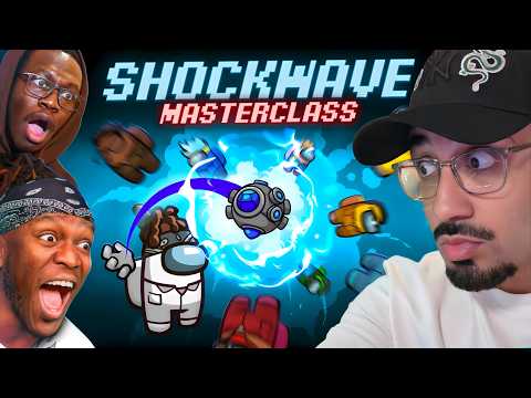 VIZ REACTS TO SIDEMEN AMONG US SHOCKWAVE MASTERCLASS: EXPLODE PLAYERS OUT OF THE MAP TO WIN