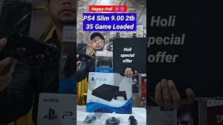 PS4 Slim 2tb 9.00+ 35 Game Loaded plus Extarnal harddisc Holi offee price#ps4slim #ps4 #playstation