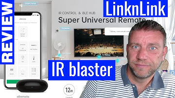 LinknLink eRemote: replicate and IR remote and also add a spare bluetooth to it