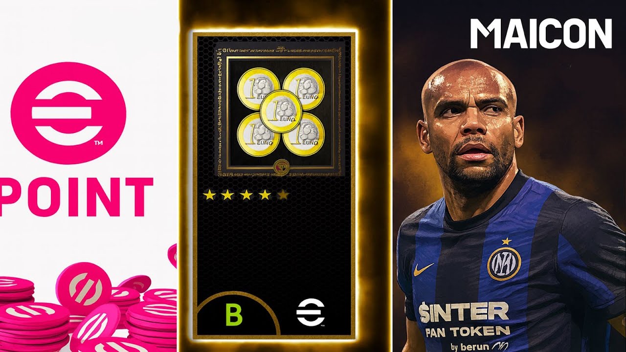 eFootball 2026 Server ON! Leggende Inedite, Torna Maicon e un set interessante con i punti eFootball