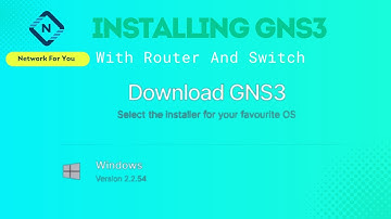How to Install GNS3 with Router and Switch? | CCNA 200-301 New V1.1