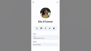 FOSS Material Design Contacts App | Connect You