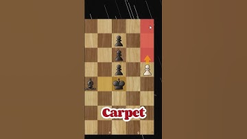 The Bishop Makes the red carpet for The Queen! #chess #youtubeshorts  #shorts  #learntoplaychess