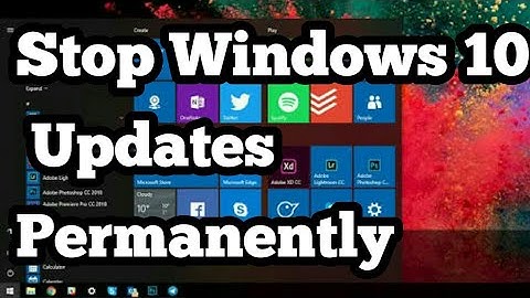 How to stop auto update windows 10  | 2018 |