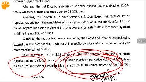 JKSSB FRESH JOBS 2021~JK JOB UPDATES ~2021