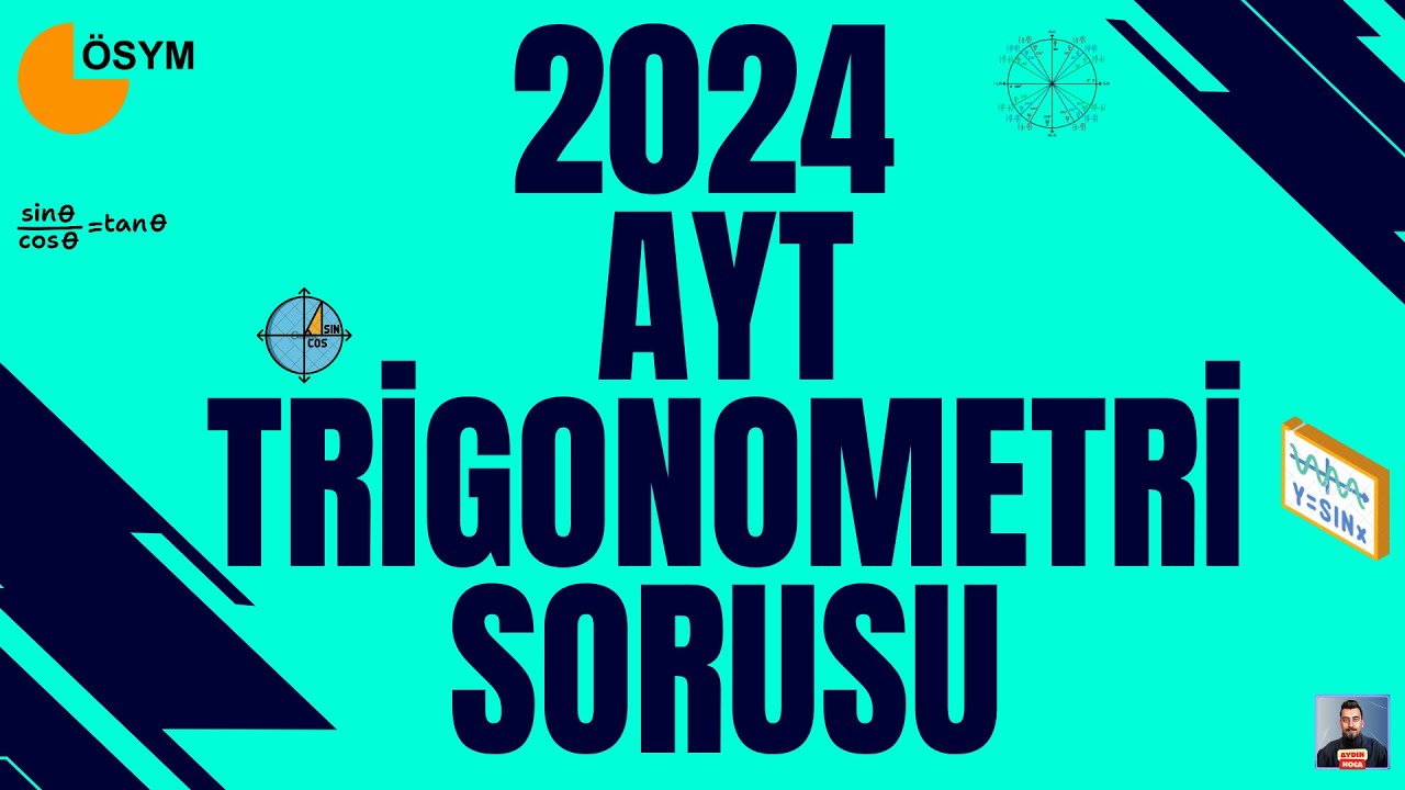 2024 AYT ÇIKMIŞ TRİGONOMETRİ SORUSU    #trigonometry #maths