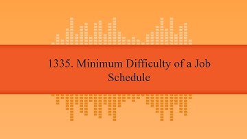 1335. Minimum Difficulty of a Job Schedule ( Live coding ) Memoization