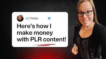 How I Make Money Online With PLR Content!