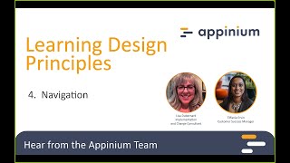 4. Navigation In Learning Design Principles