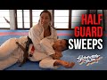 Zen camp 2018 half guard sweeps with lil asensi