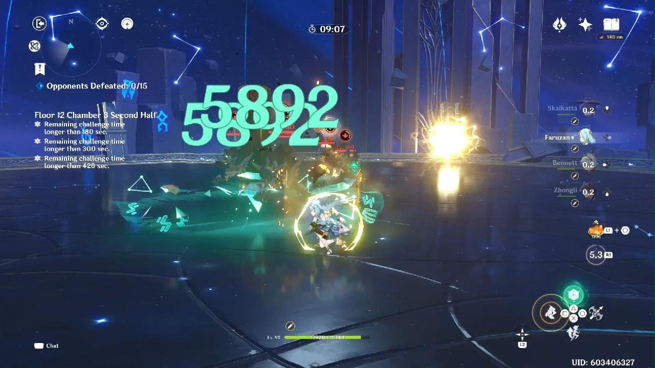 Genshin Impact - Wanderer vs Wolves of the Rift