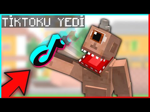 TEPEGÖZ TİKTOKU YEDİ! 😂 - Minecraft