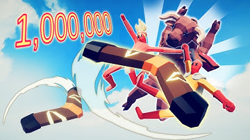 1.000.000 DAMAGE BOOMERANG vs EVERY UNITS | TABS - Totally Accurate Battle Simulator