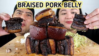 BRAISED PORK BELLY | PUTOK BATOK FILIPINO FOOD | MUKBANG PHILIPPINES | COLLAB @RUTOTVlog